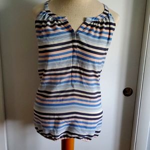 Loft sleeveless shear shirt
